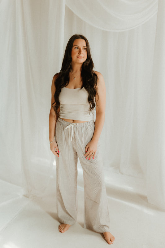THE EVERYDAY STRIPED PANT