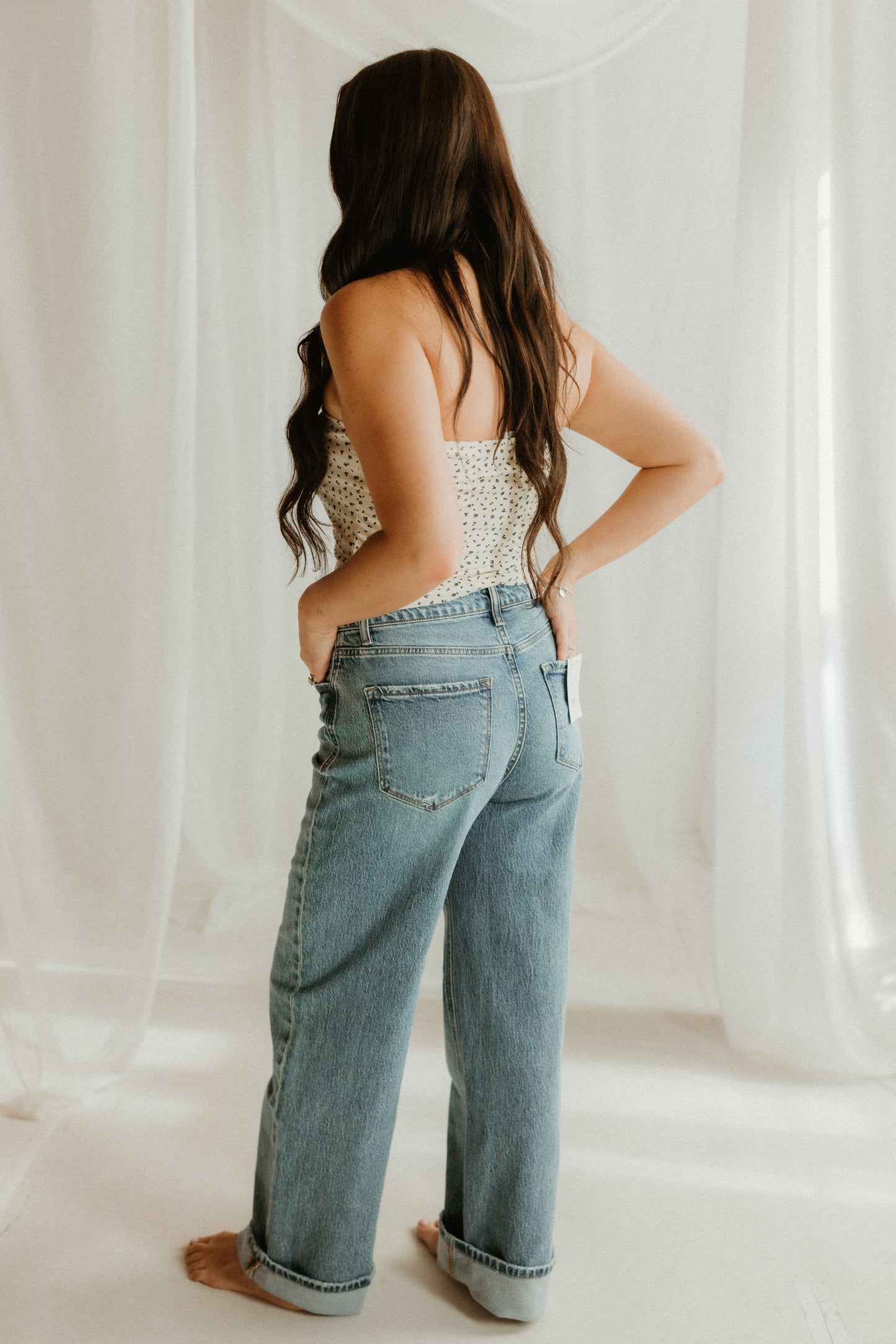 THE ROWAN JEAN - 90'S SUPER HIGH RISE