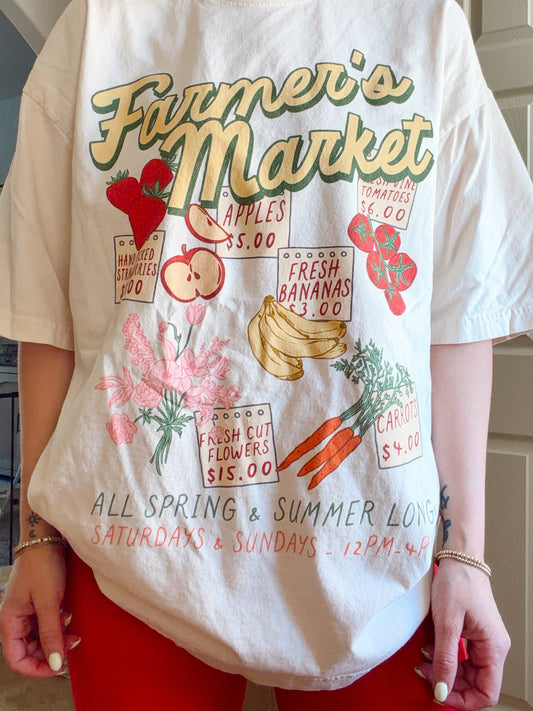 THE VINTAGE FARMERS MARKET TEE