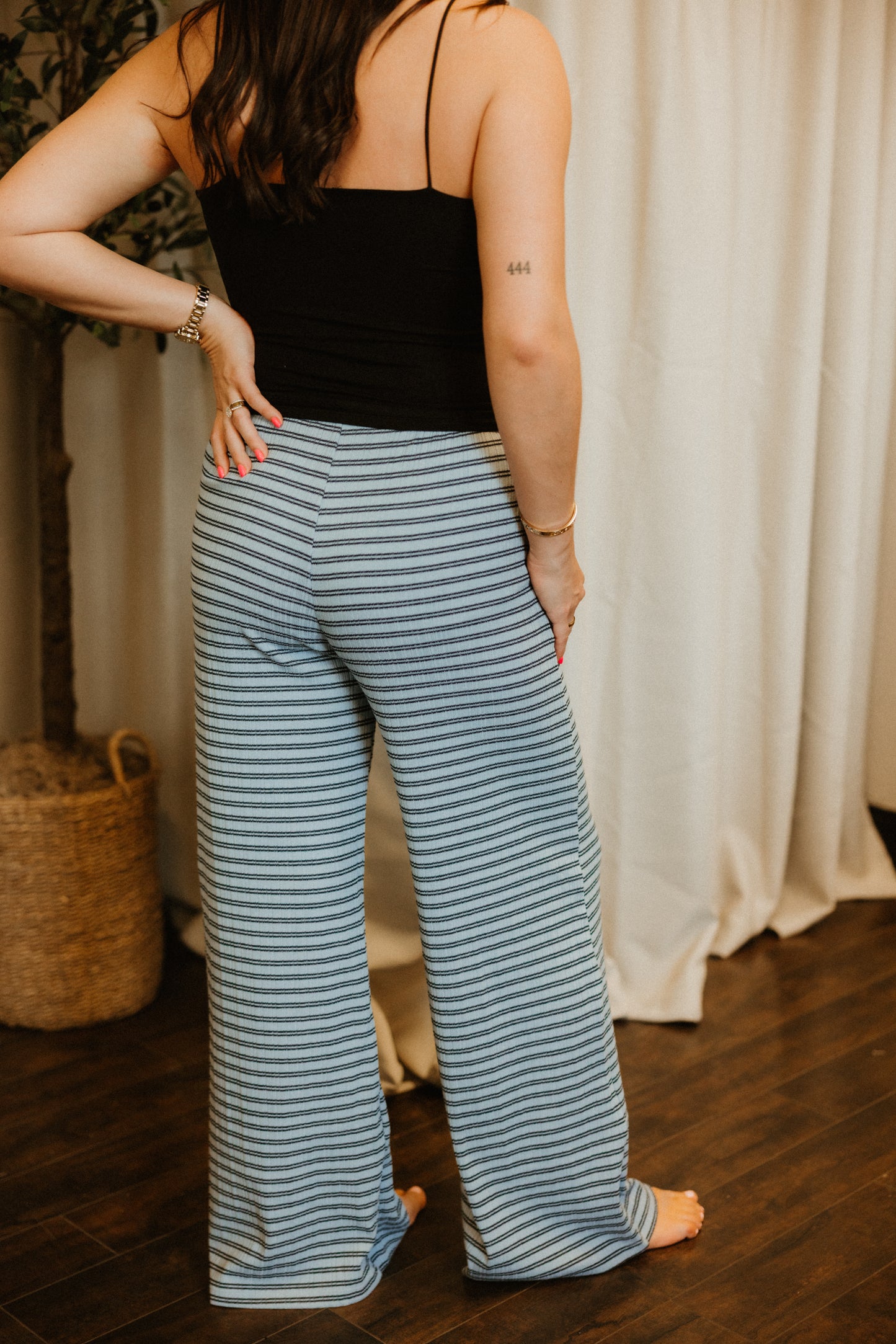 THE SOHO STRIPE LOUNGE PANT