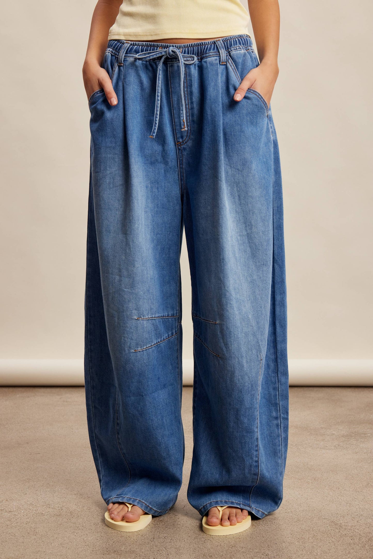 THE SAWYER PULL ON DENIM PANT