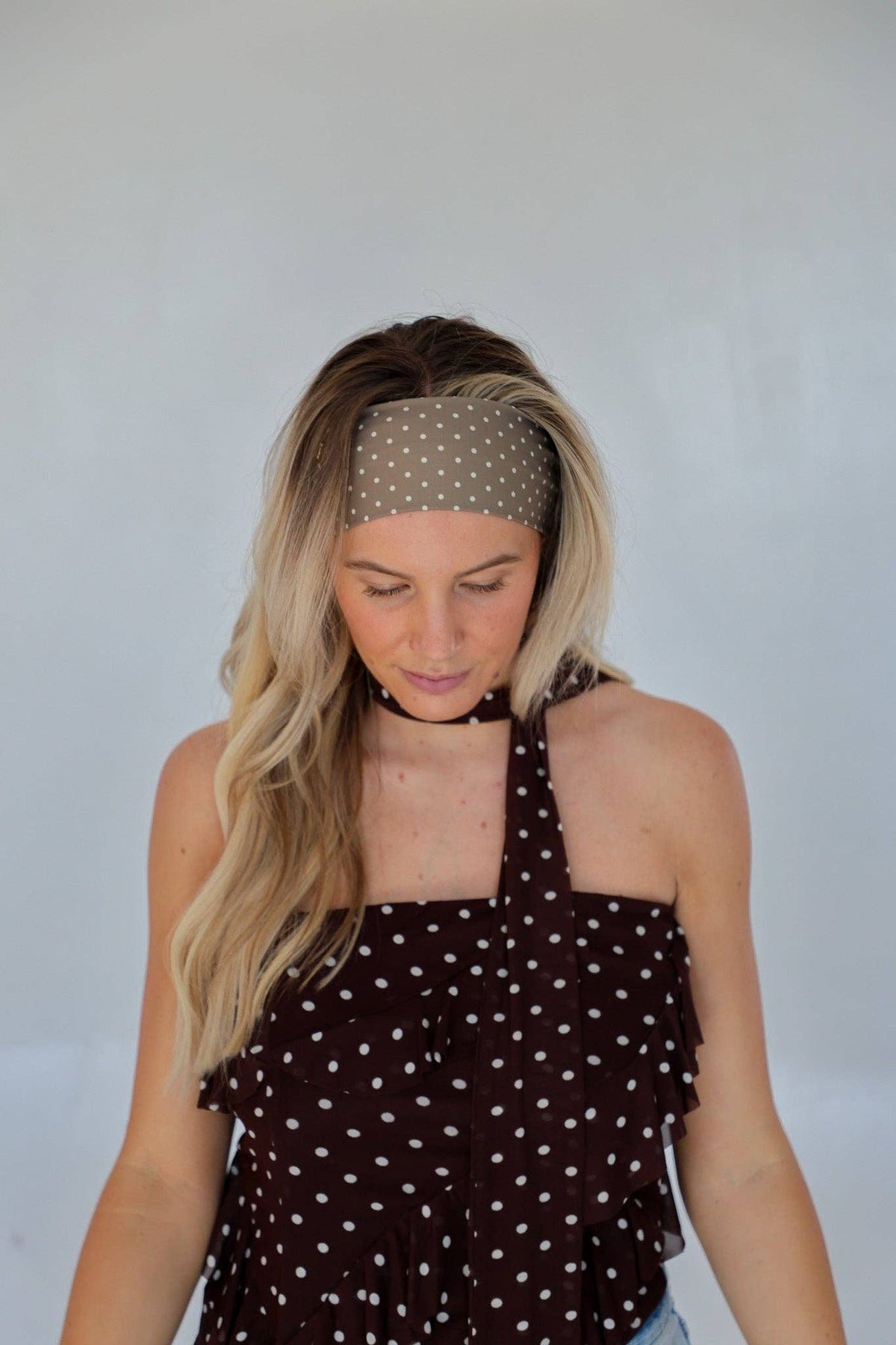 THE POLKA DOT SOFT HEADBAND