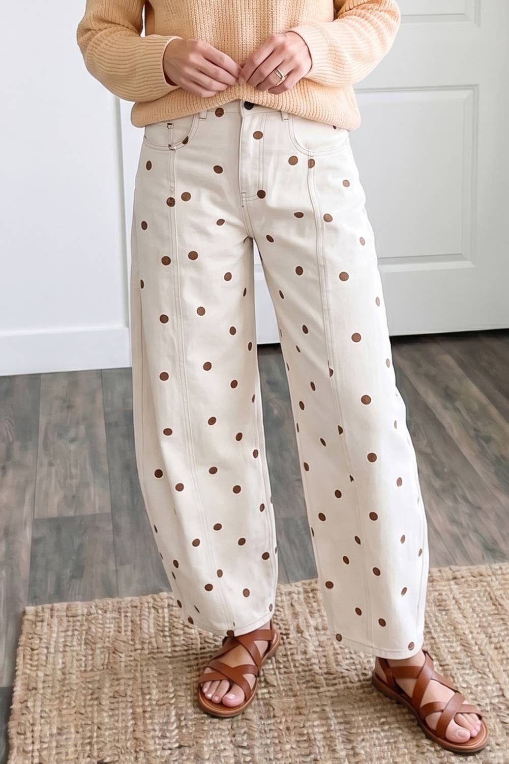THE POLKA DOT BARREL JEAN