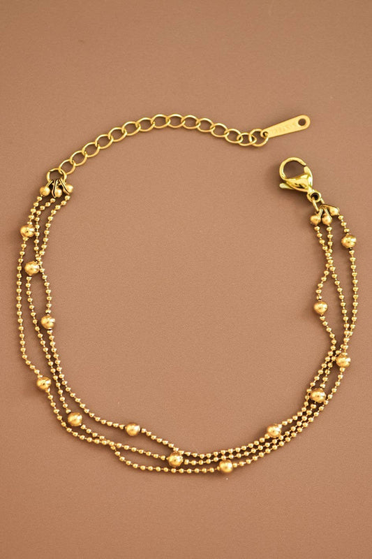 LAYERED GOLD BRACELET