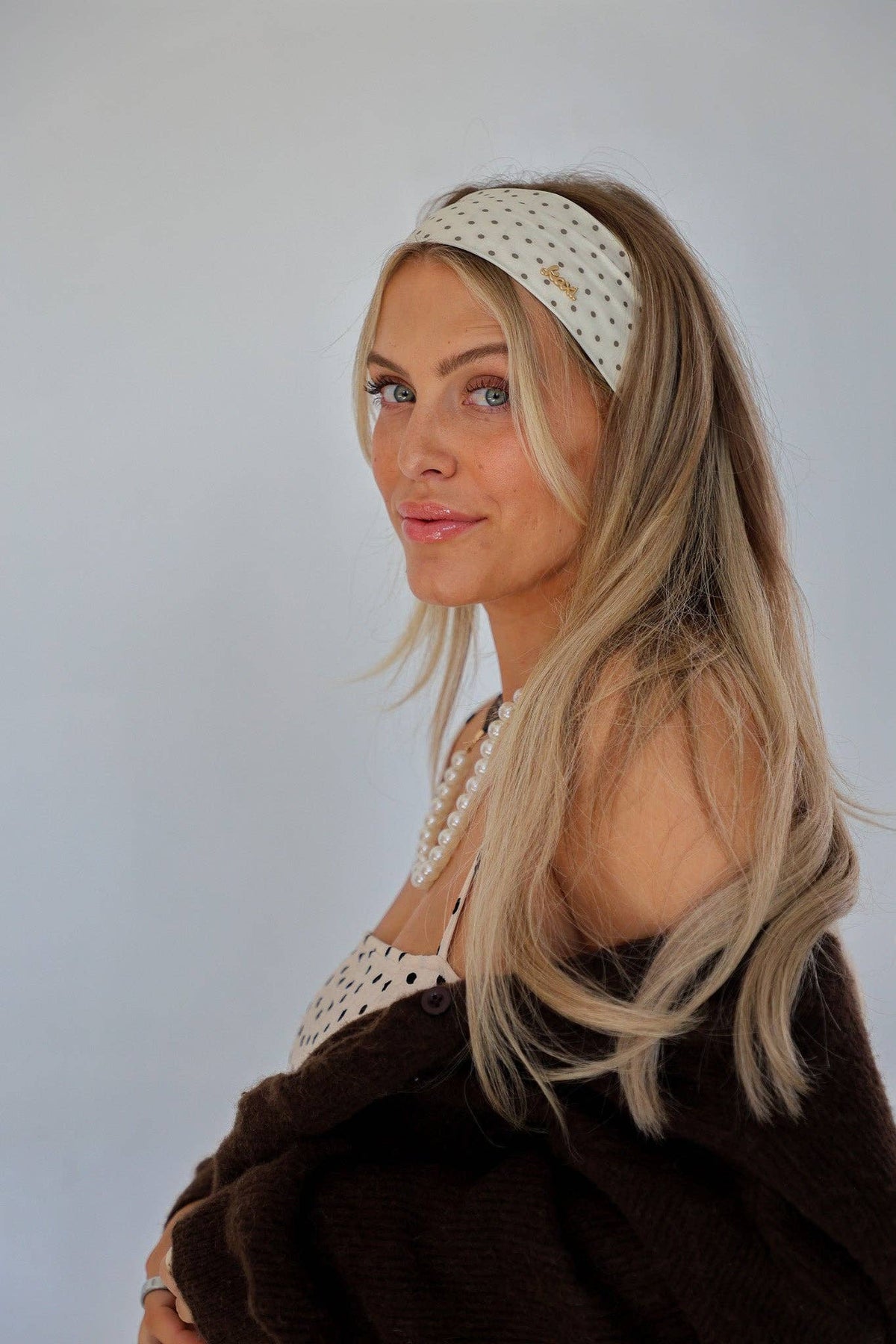 THE POLKA DOT SOFT HEADBAND