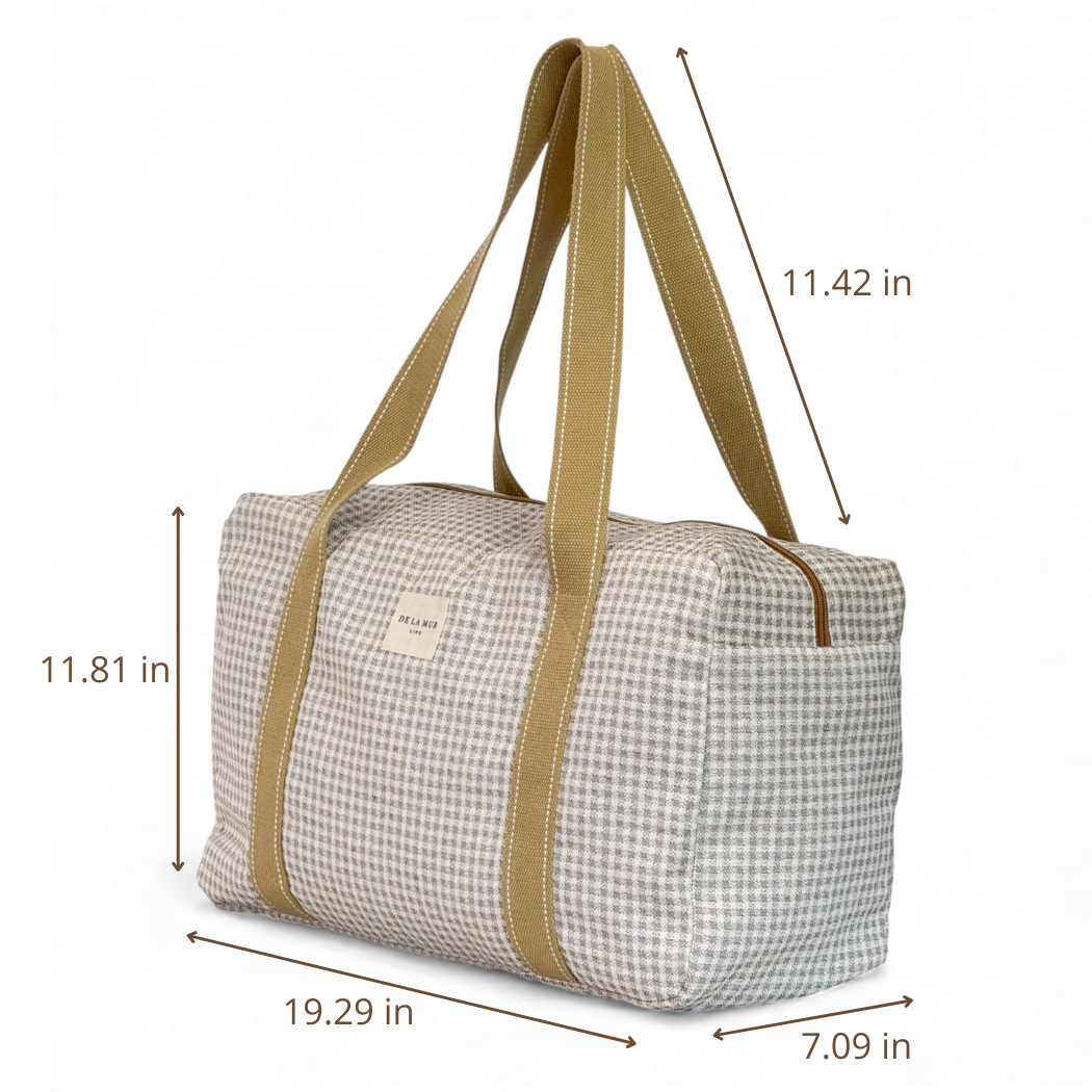 WEEKENDER BAG - GINGHAM