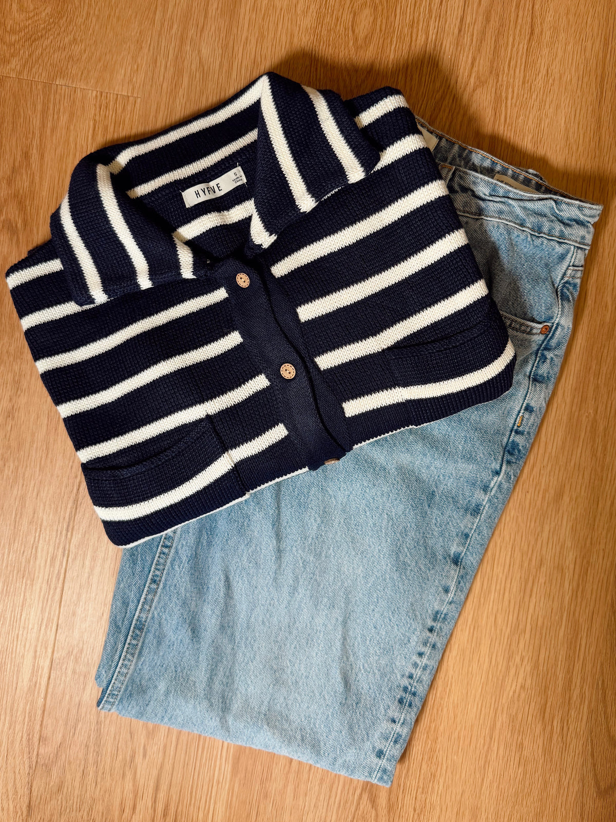 THE FRANKIE STRIPE CARDIGAN