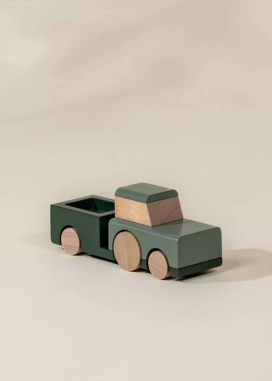 THE WOODEN VEHICLE - FARM TRACTOR