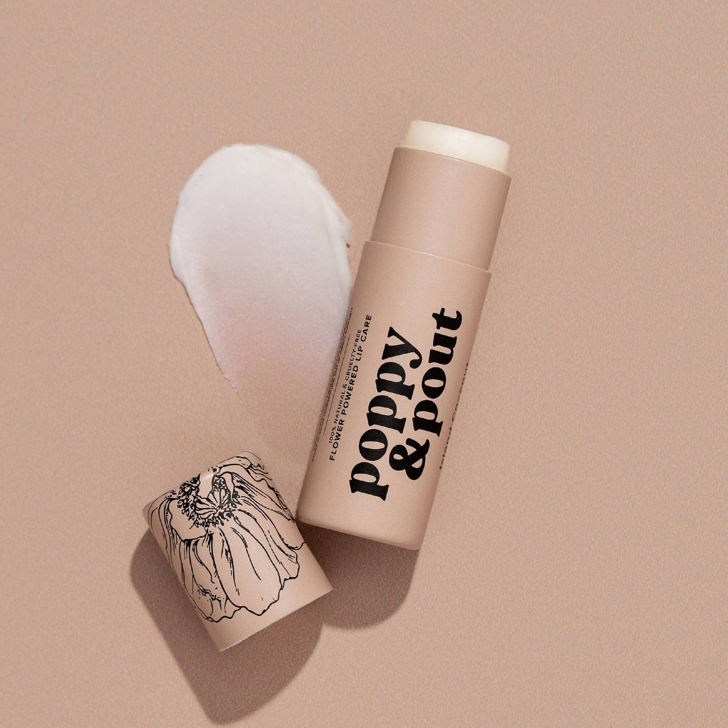 POPPY + POUT LIP BALM - ISLAND COCONUT