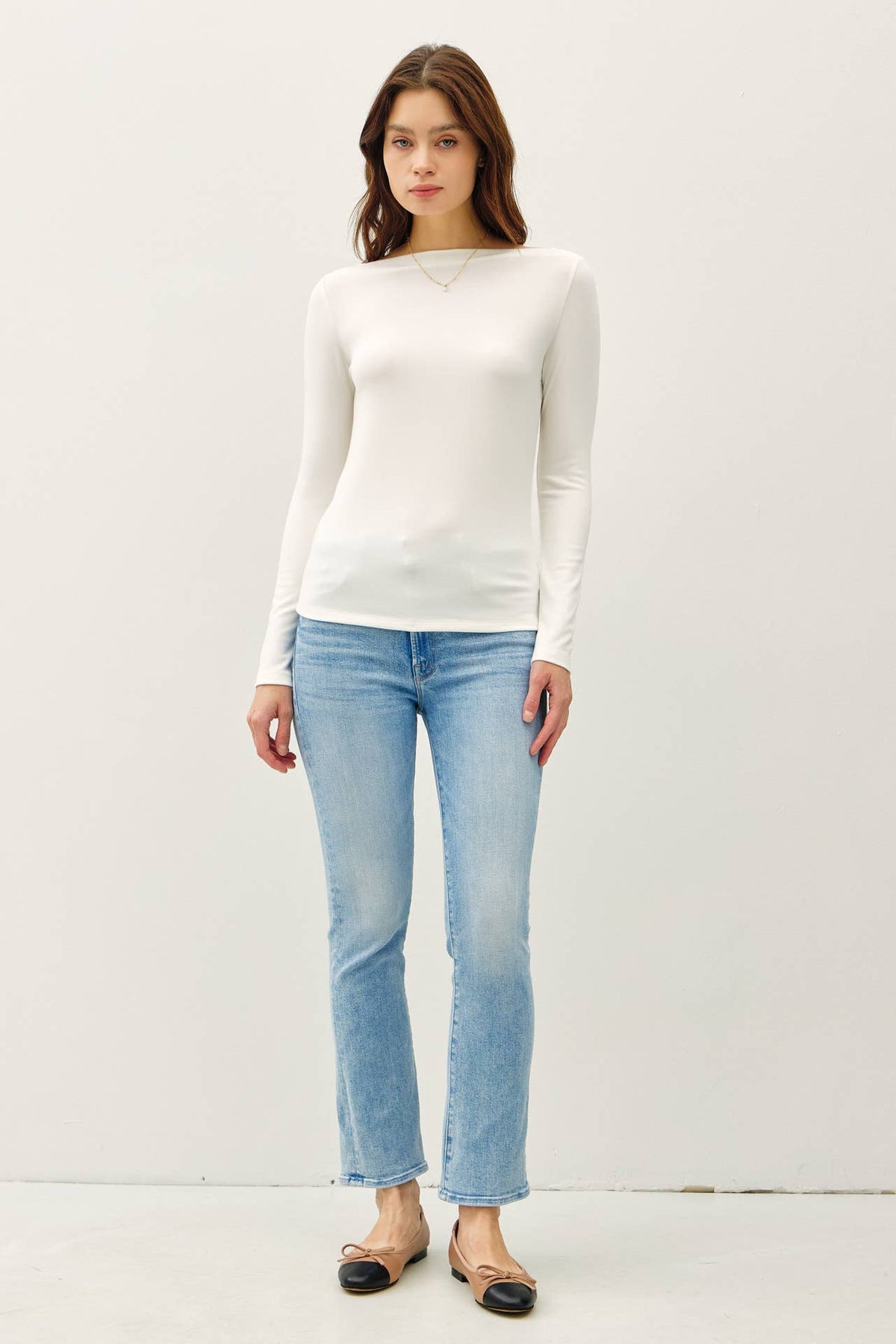 THE EVERYDAY BOATNECK LONGSLEEVE