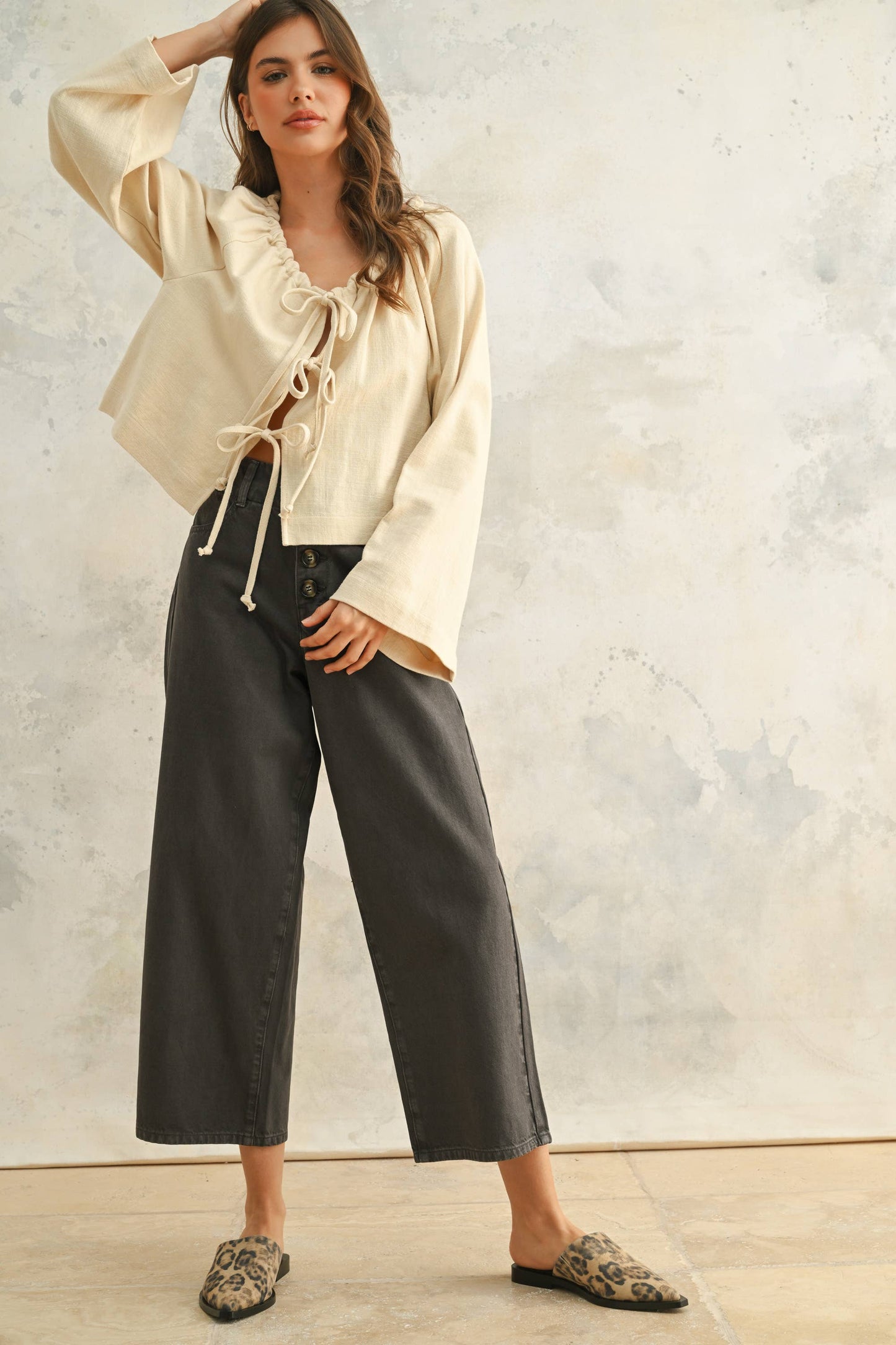 THE SEABROOK TIE TOP