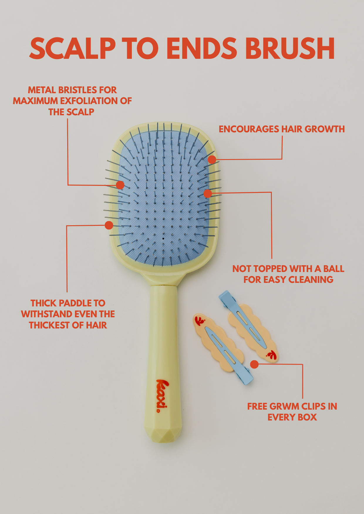 THE SCALP TO ENDS BRUSH
