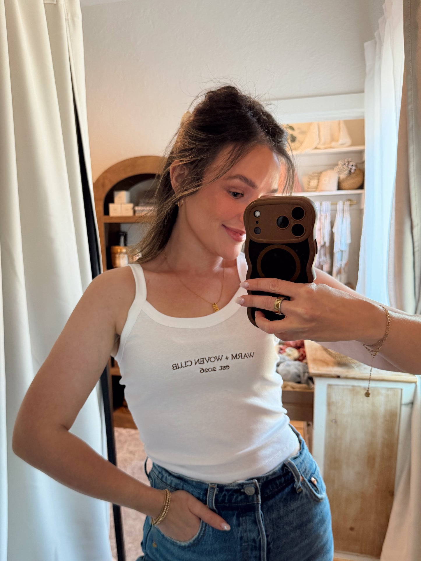 THE WARM + WOVEN TANK