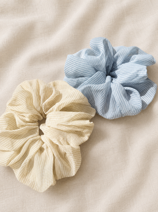 THE GINGHAM MEGA SCRUNCHIE