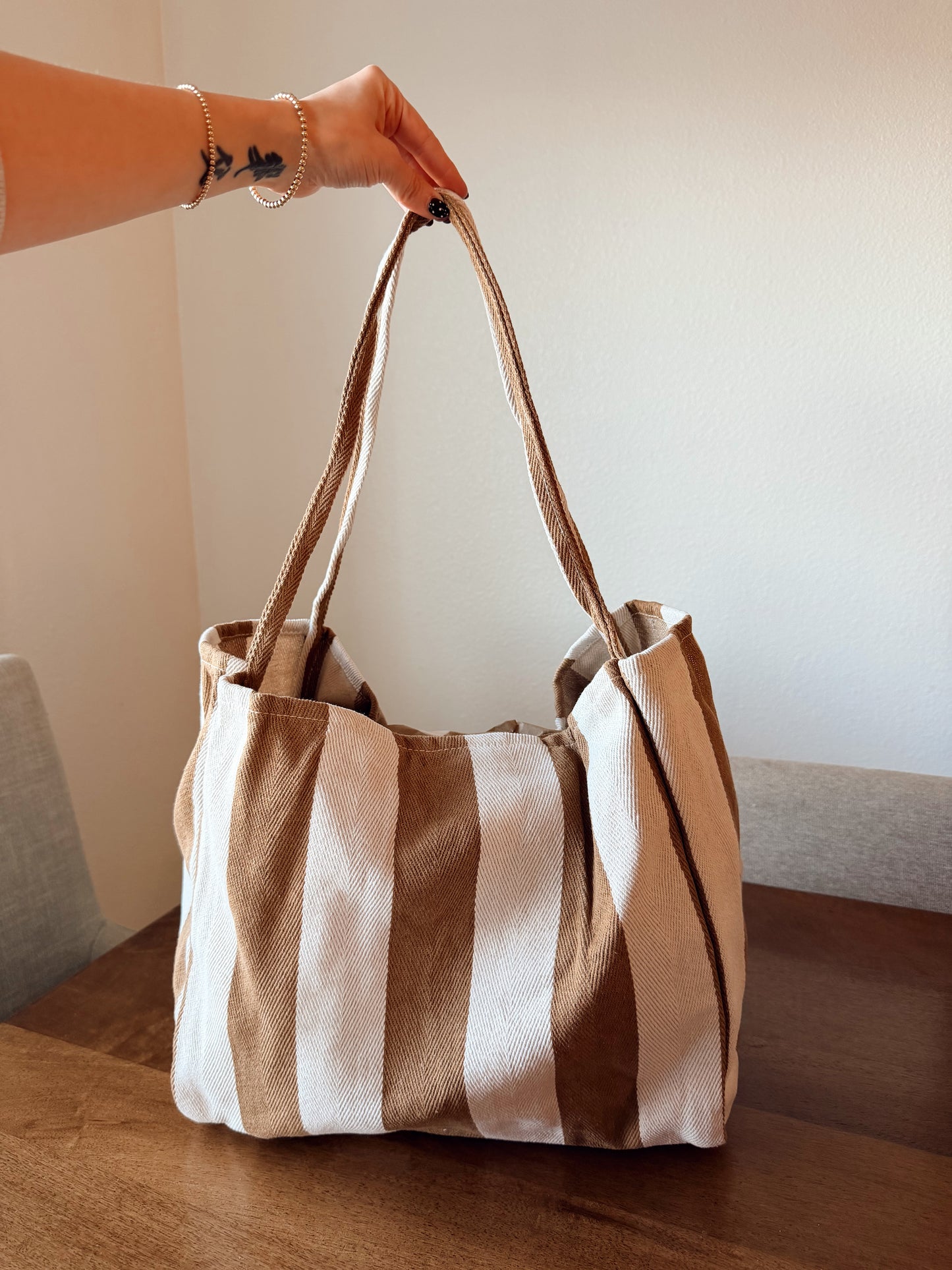 THE WOVEN WEEKEND TOTE