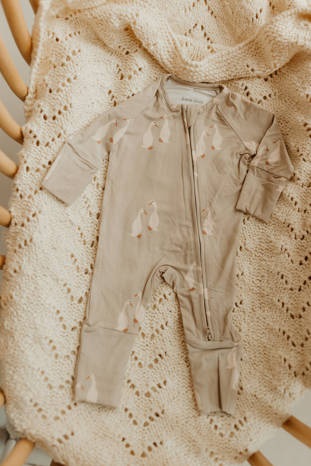 BAMBOO ZIP PJ | Silly Goose