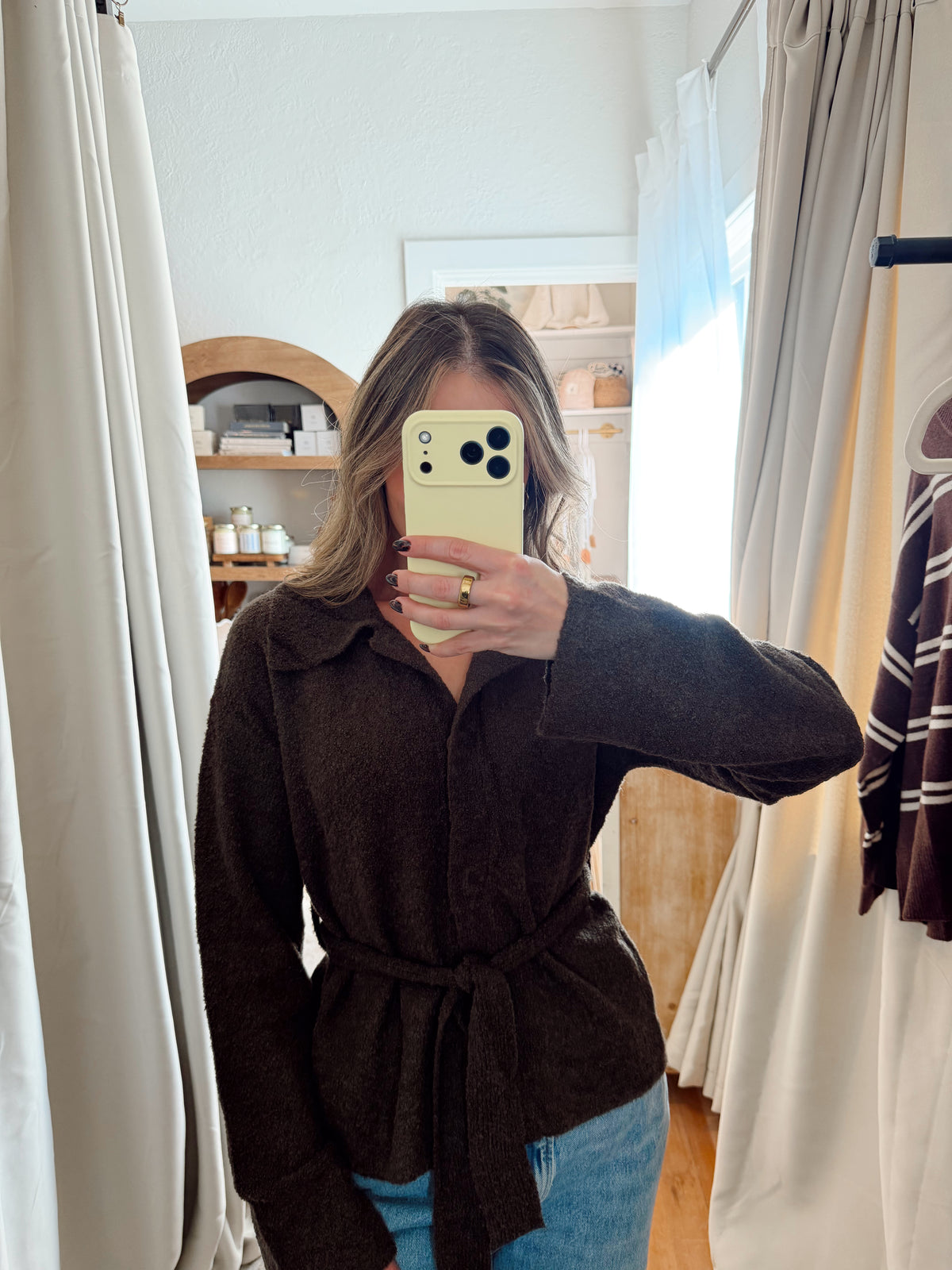 THE MAYCEE BELTED JACKET
