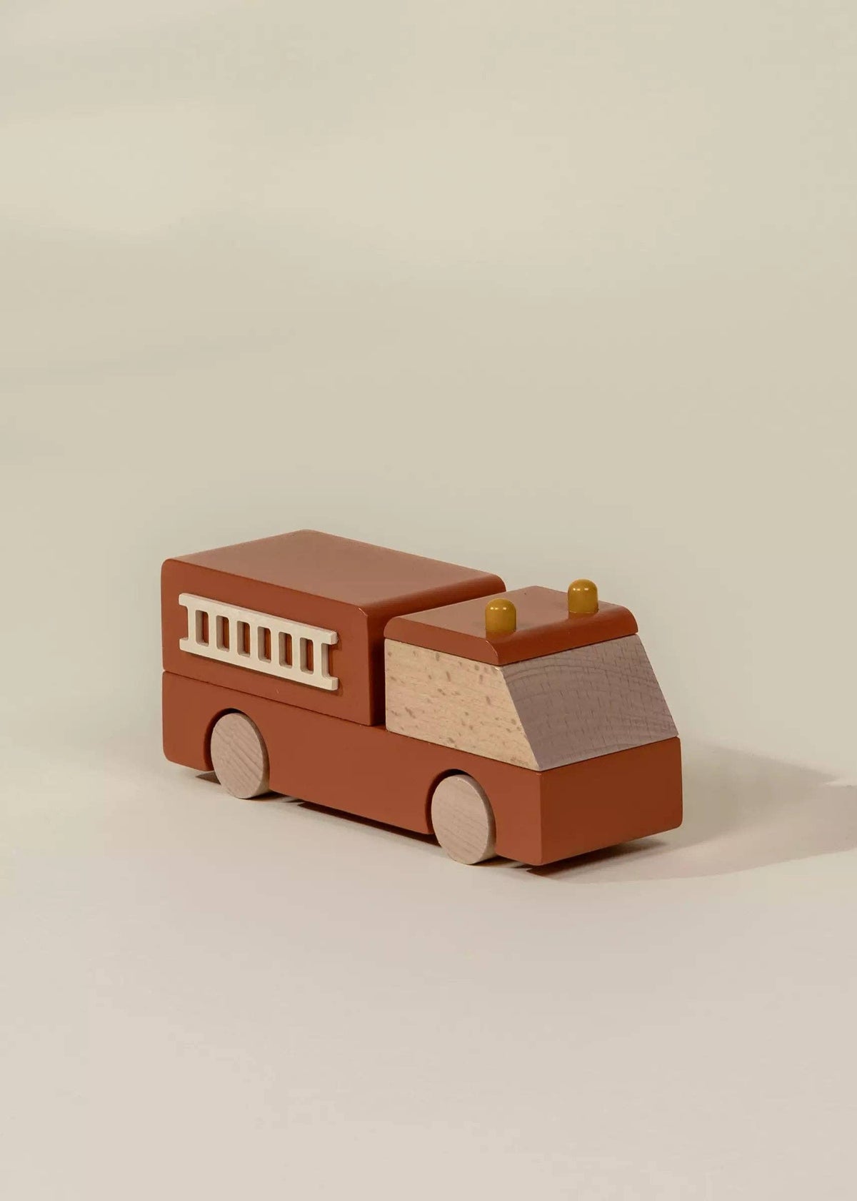 THE WOODEN VEHICLE - FIRE TRUCK