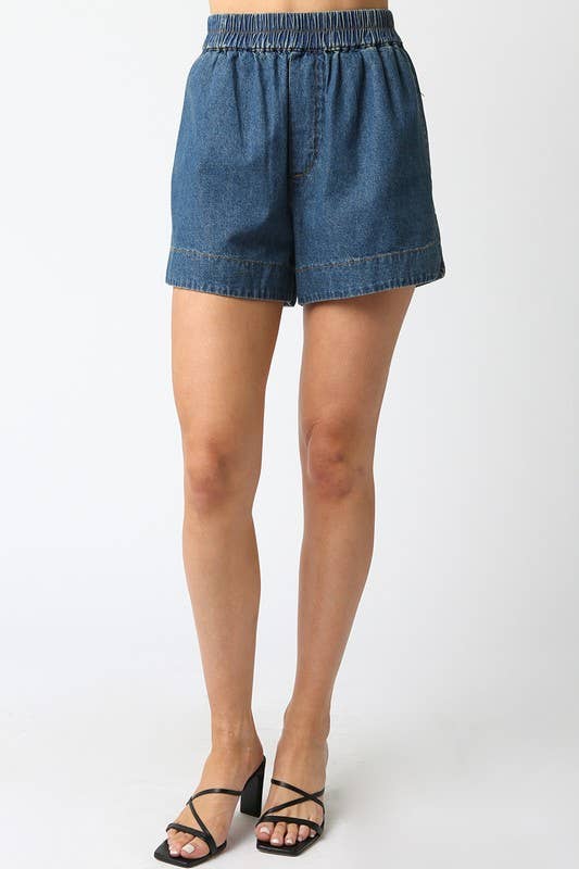 THE MELODY DENIM SHORTS