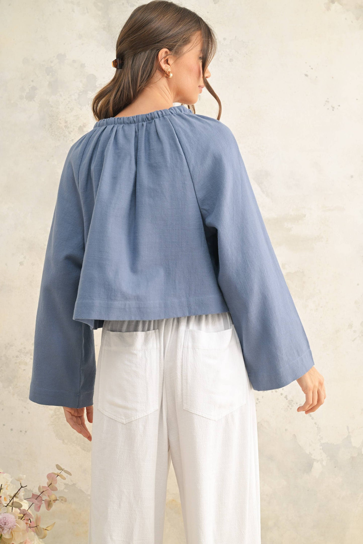 THE SEABROOK TIE TOP