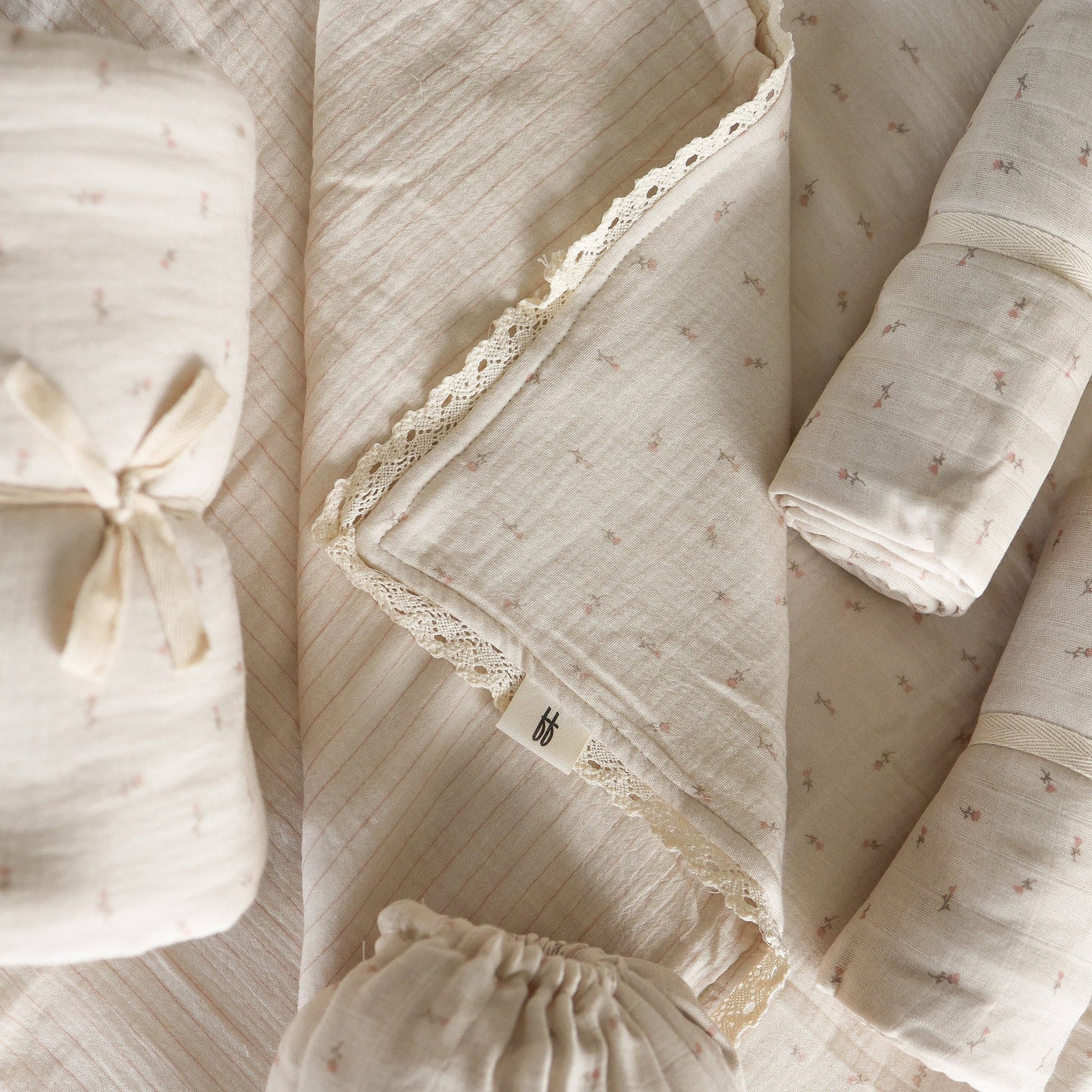 MUSLIN SWADDLE | Lucy Floral