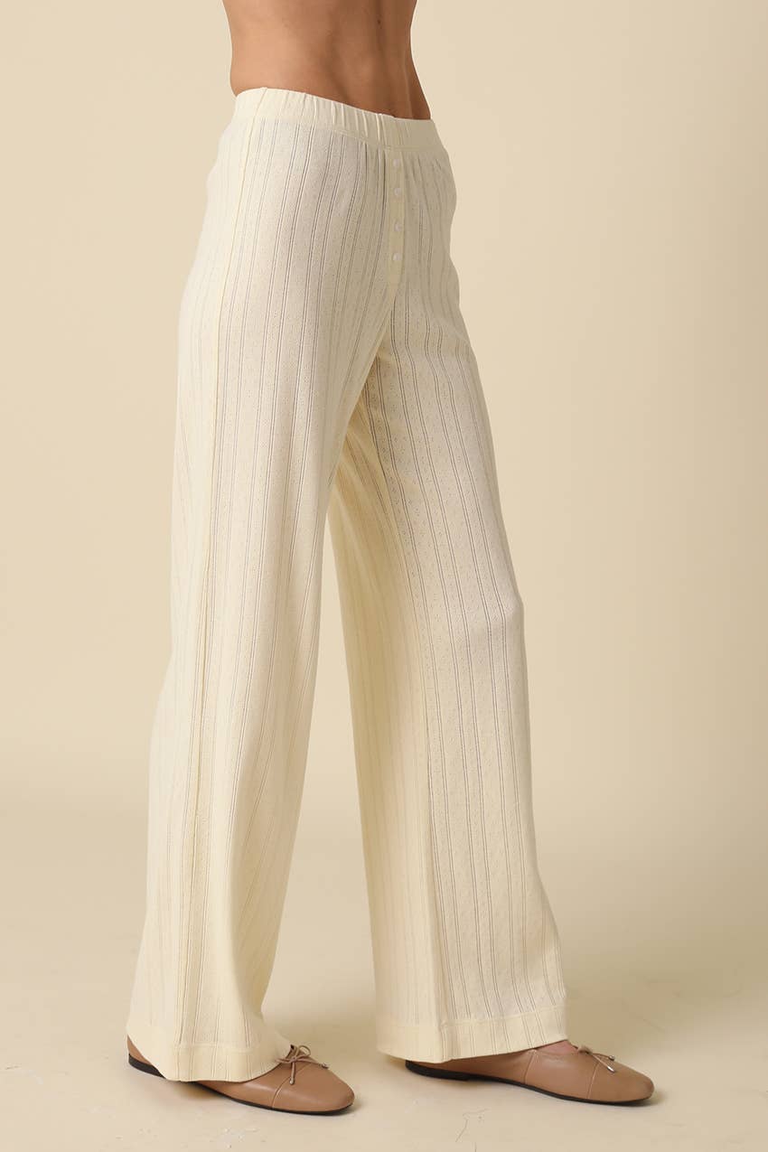 THE POINTELLE LOUNGE PANT