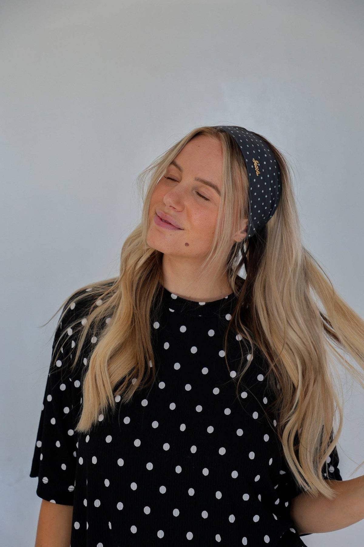 THE POLKA DOT SOFT HEADBAND