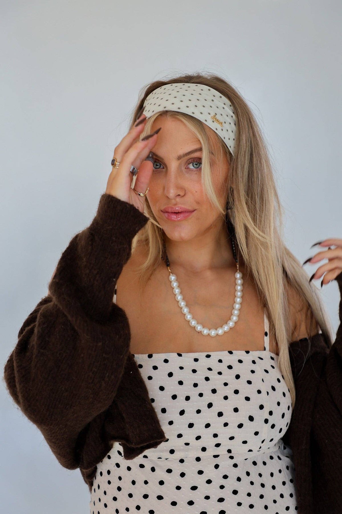 THE POLKA DOT SOFT HEADBAND