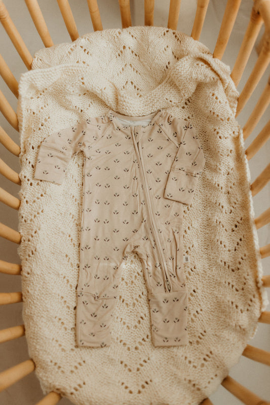 BAMBOO ZIP PJ | Flora