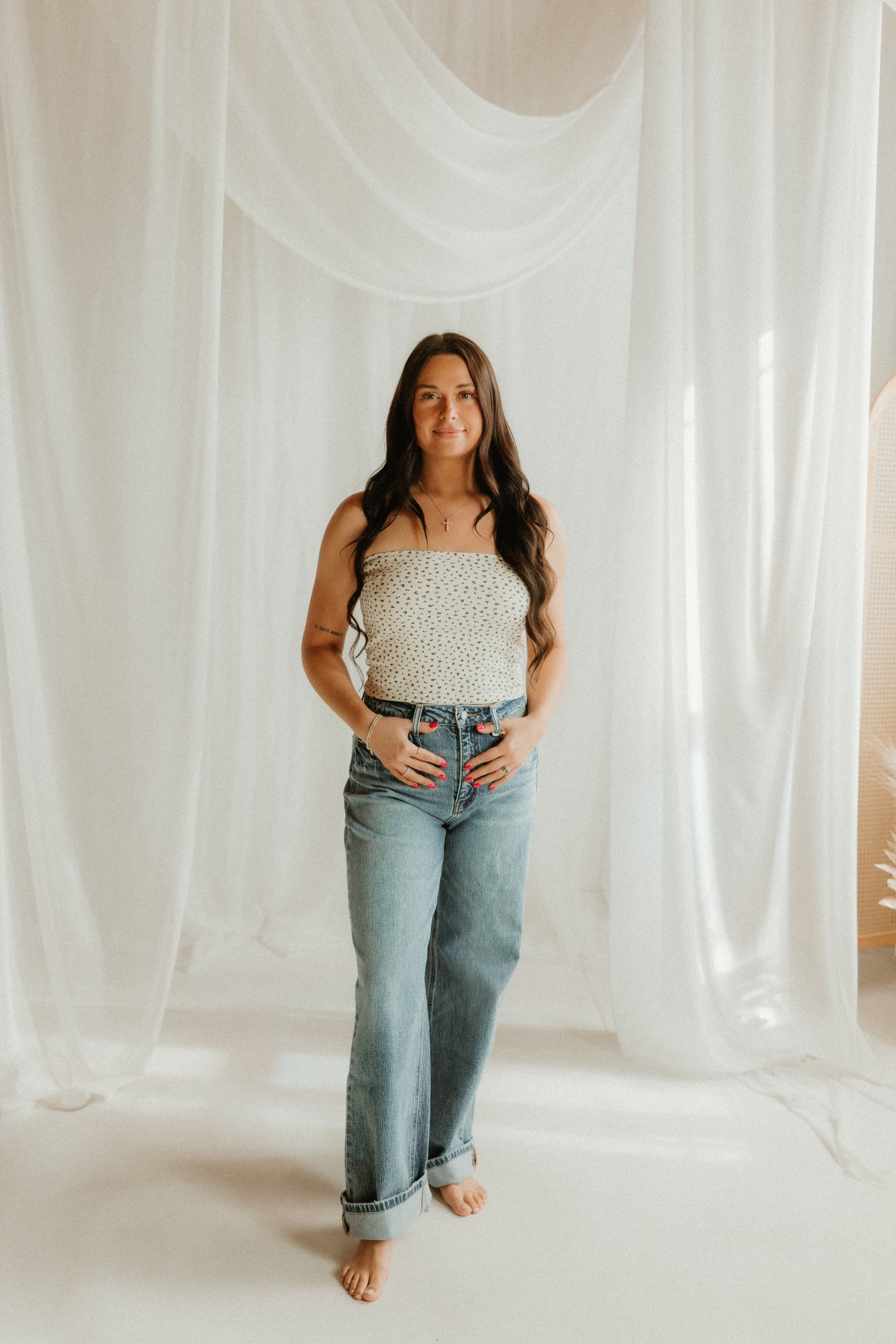 THE DAISY TUBE TOP