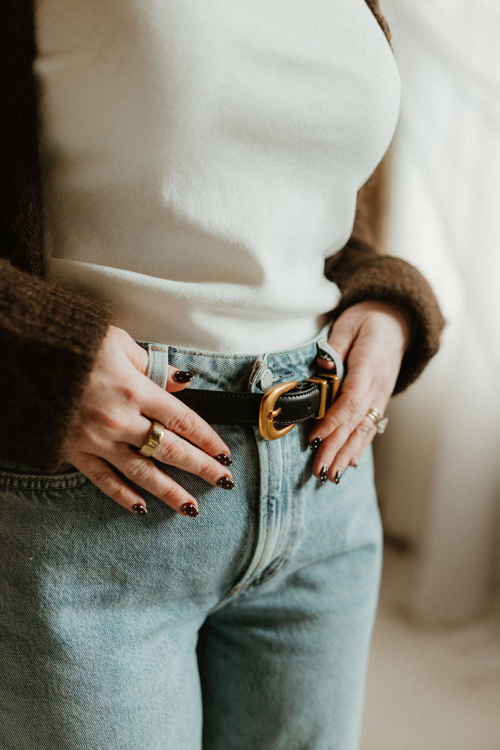 THE EVERYDAY LEATHER BELT