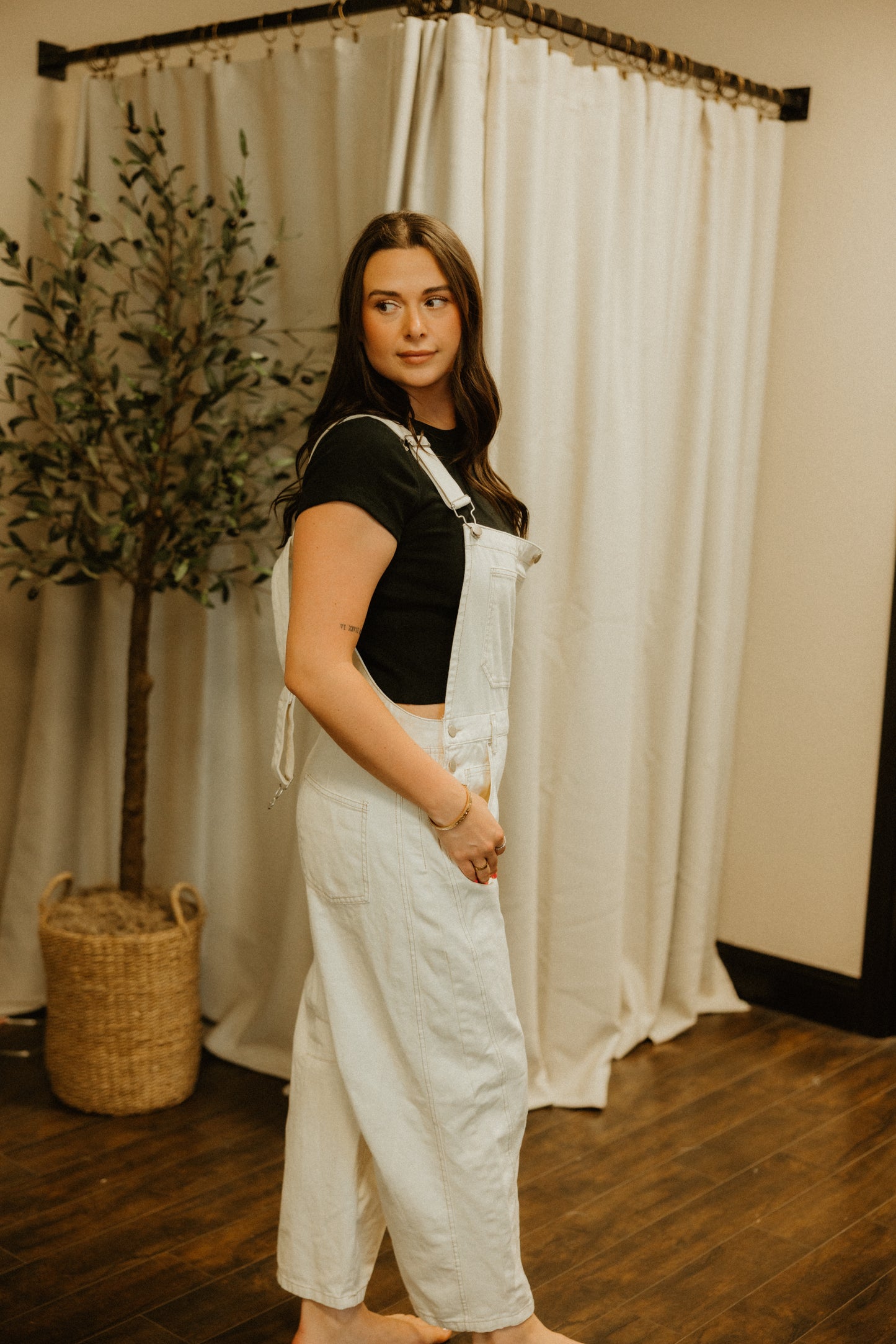 THE IVORY LANE OVERALLS