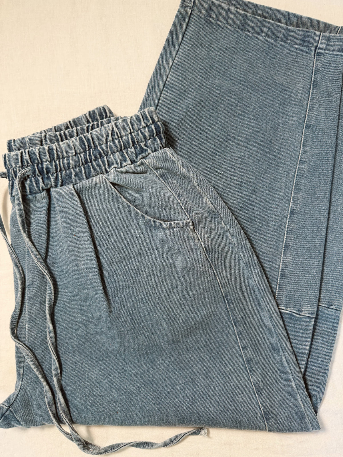 THE SLOUCHY WASHED BARREL PANT