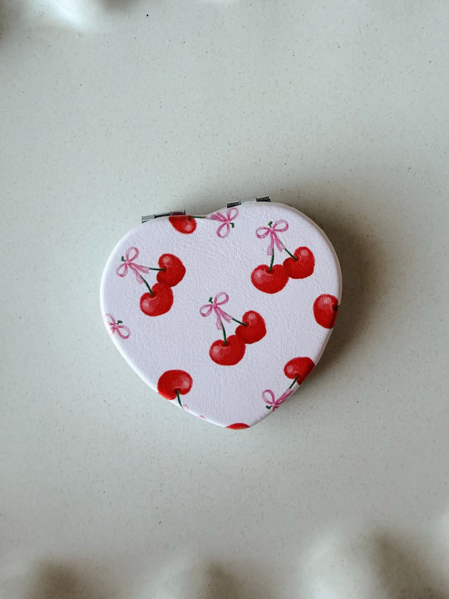 COMPACT MIRROR - CHERRY