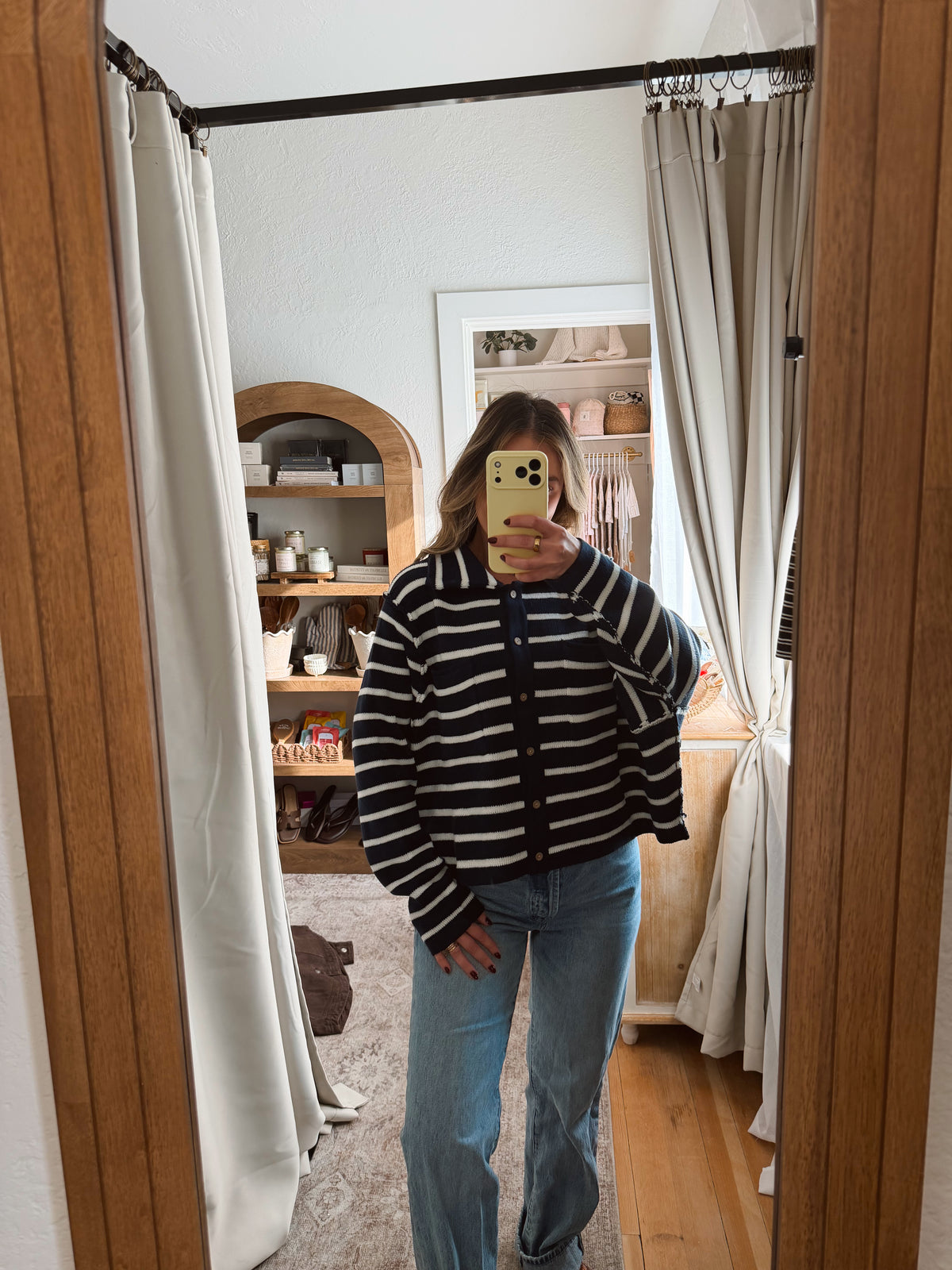 THE FRANKIE STRIPE CARDIGAN