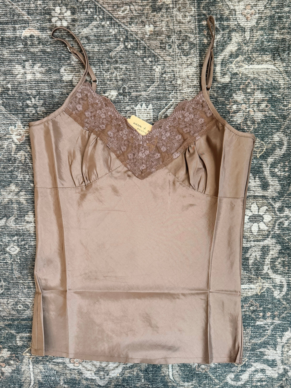 THE VINTAGE LACE TANK