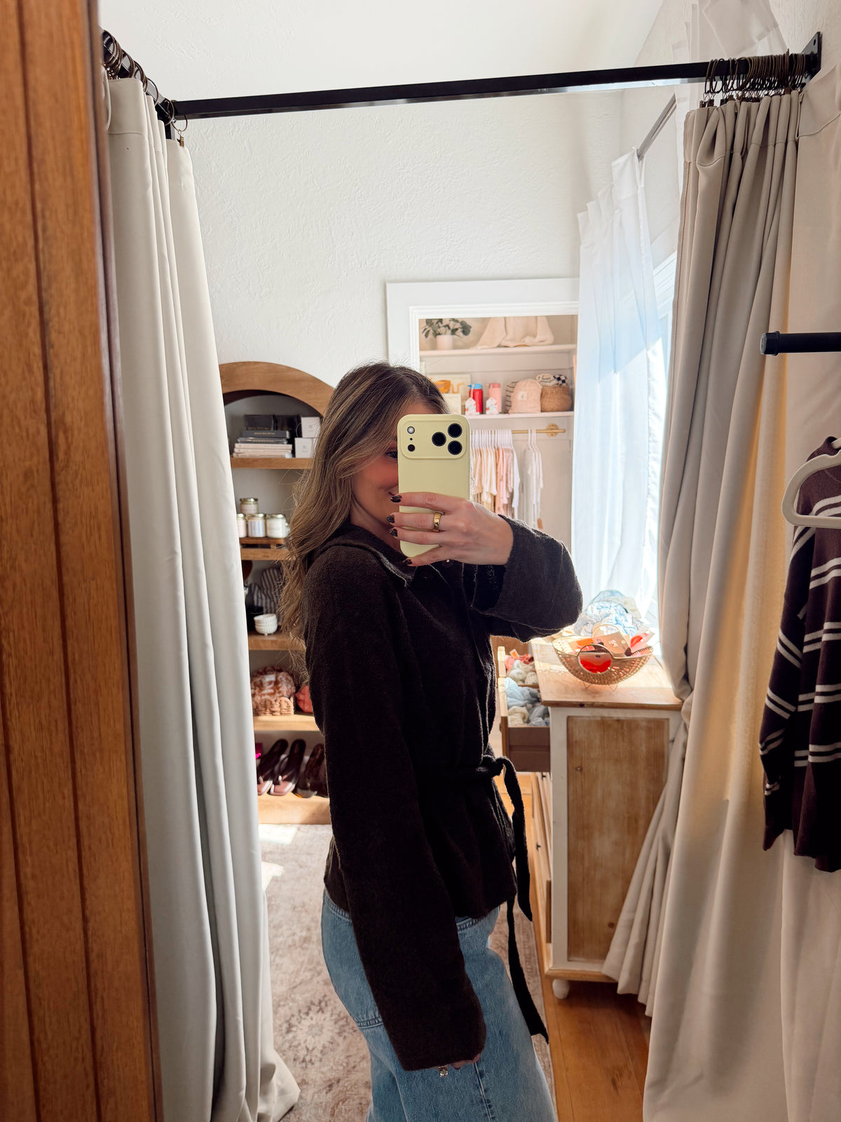 THE MAYCEE BELTED JACKET