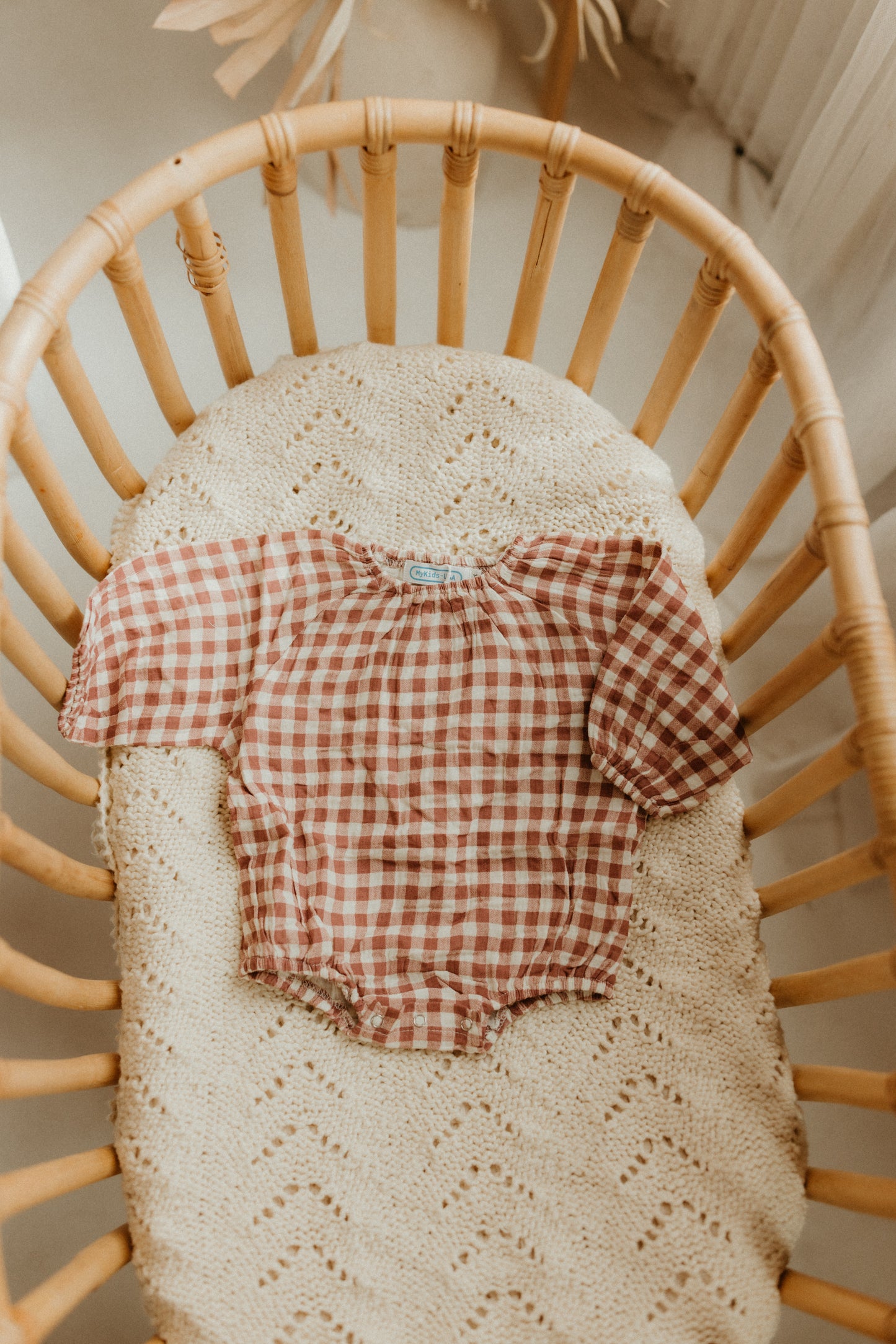 THE GINGHAM ROMPER