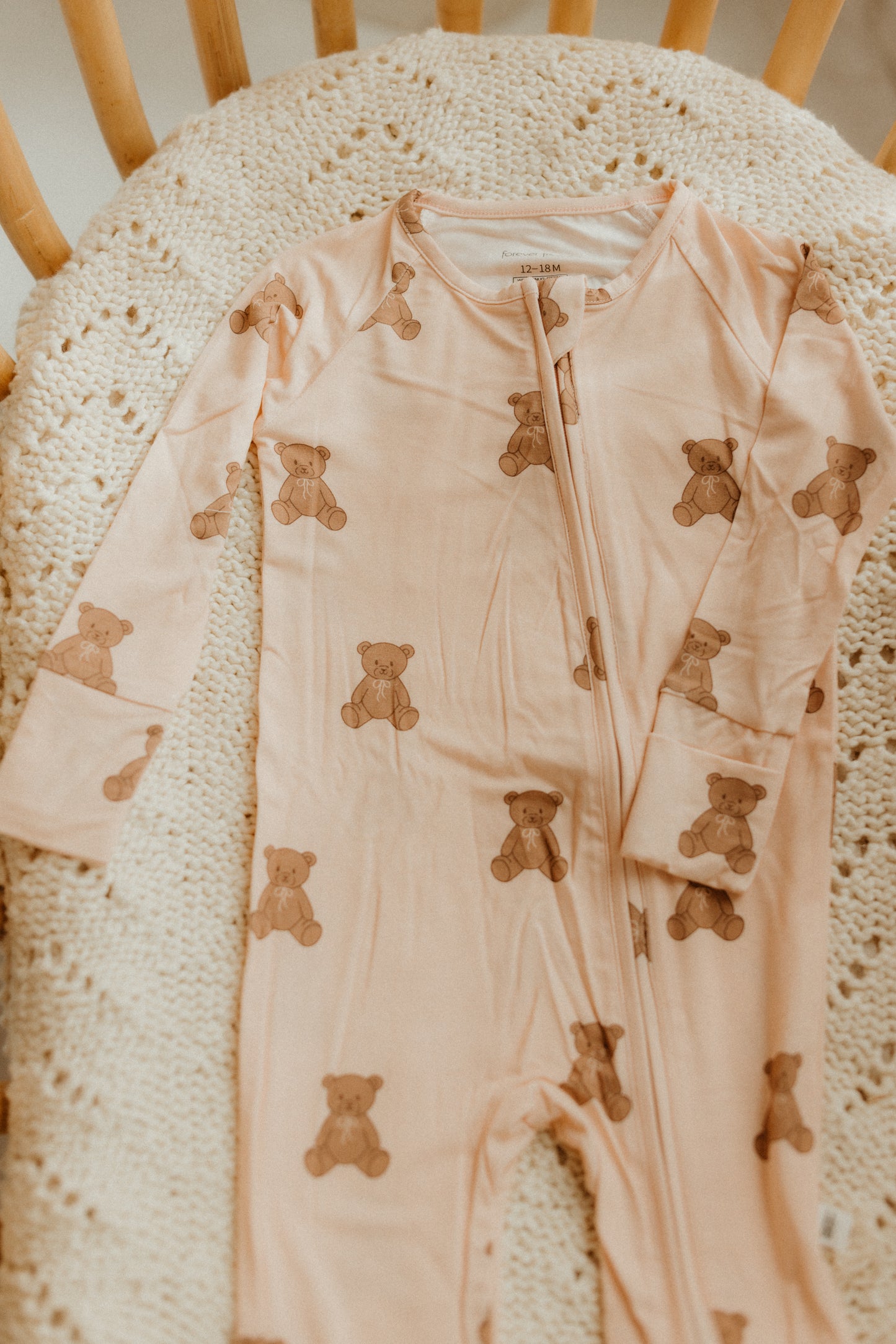 BAMBOO ZIP PJ | Teddy