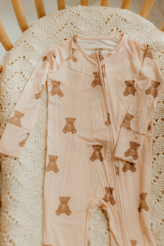BAMBOO ZIP PJ | Teddy