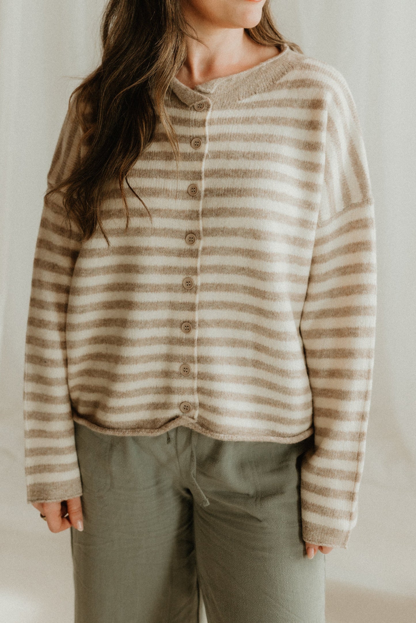 THE STRIPE CARDIGAN