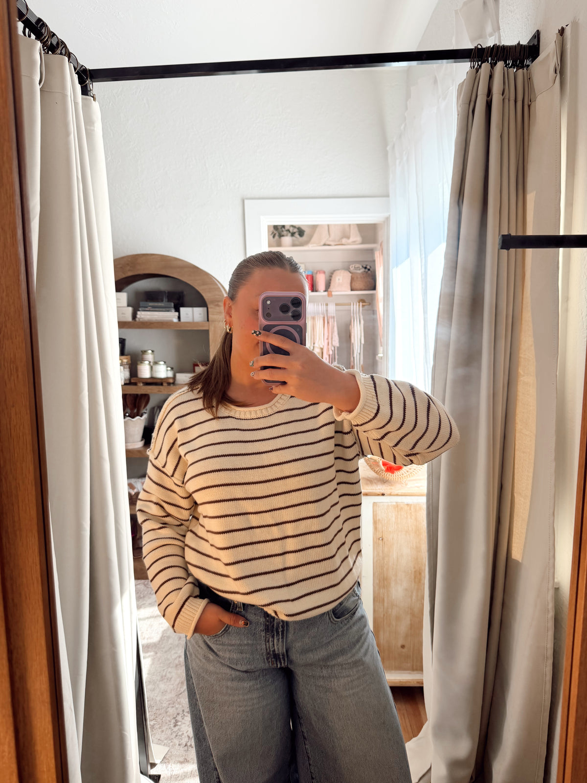 THE ELLIOT STRIPE KNIT