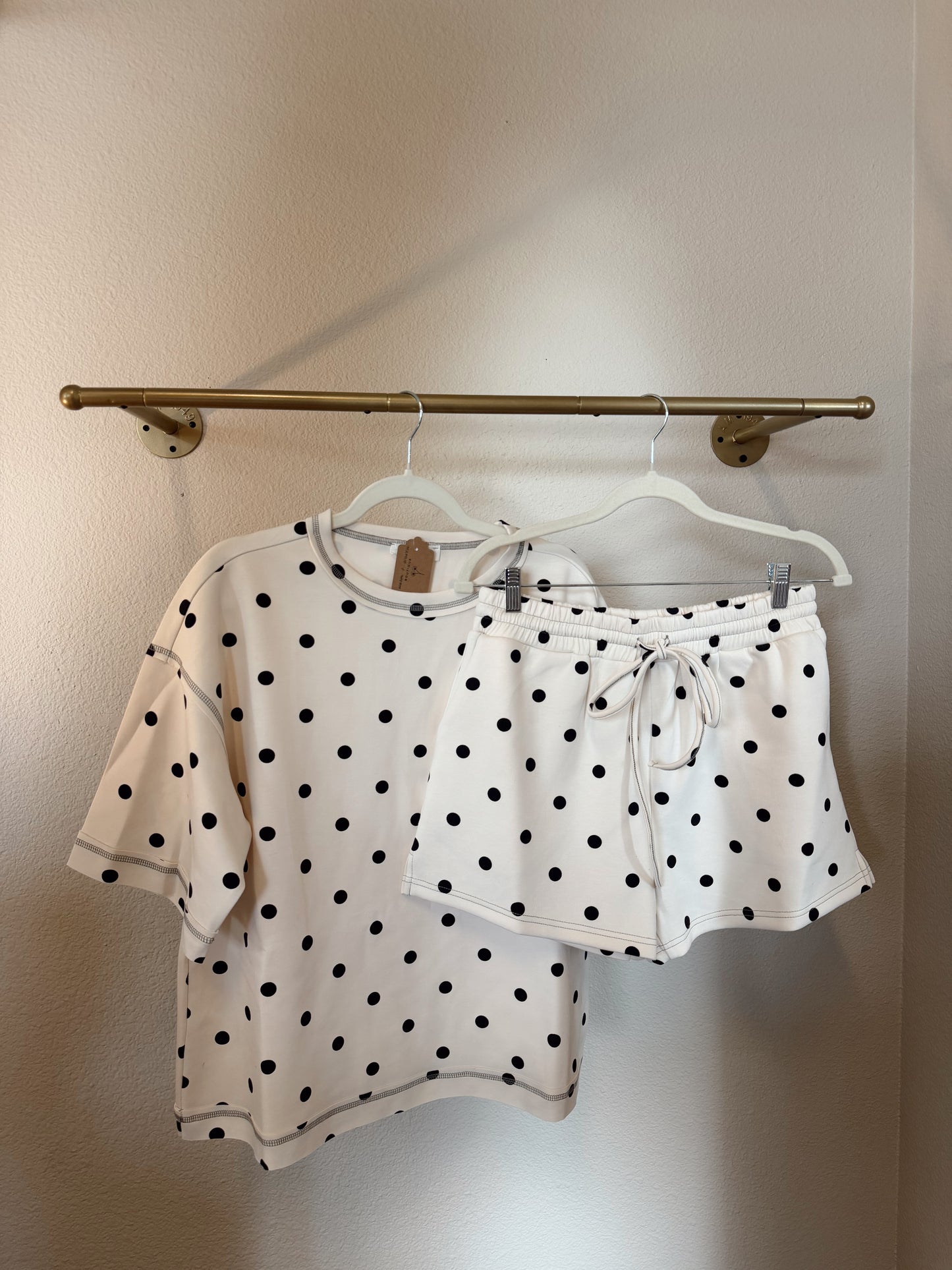 THE POLKA DOT SCUBA SET