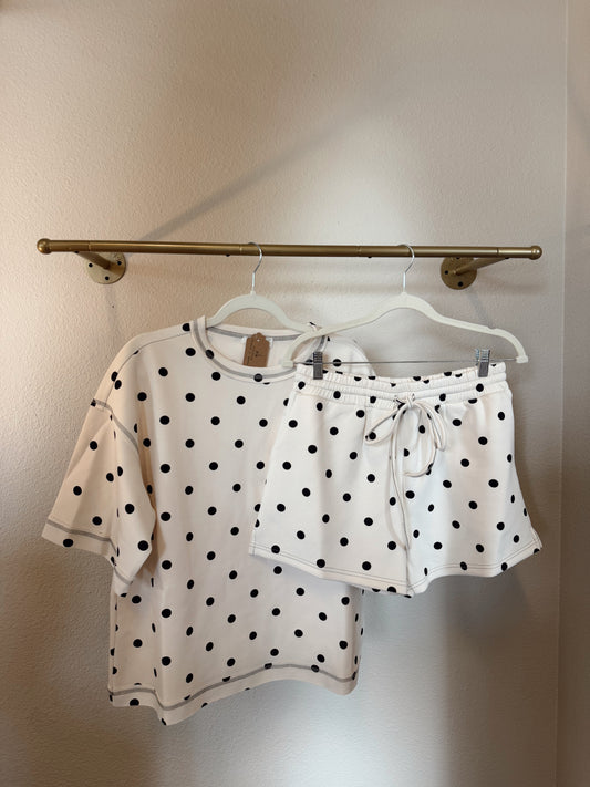 THE POLKA DOT SCUBA SET