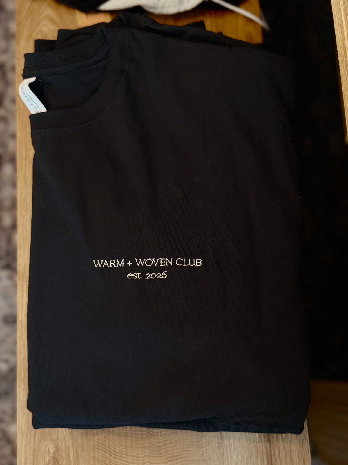 THE WARM + WOVEN BOXY MENS TEE