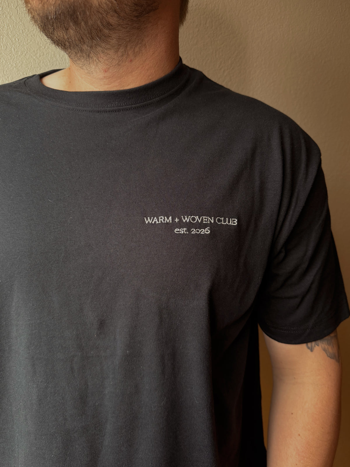 THE WARM + WOVEN BOXY MENS TEE