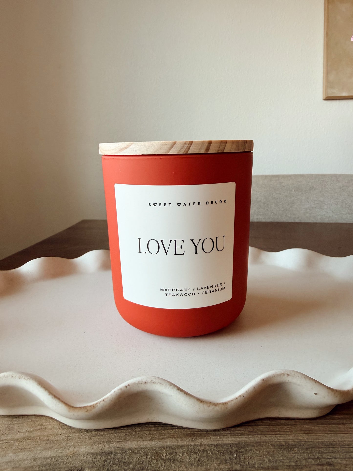 LOVE YOU SOY CANDLE