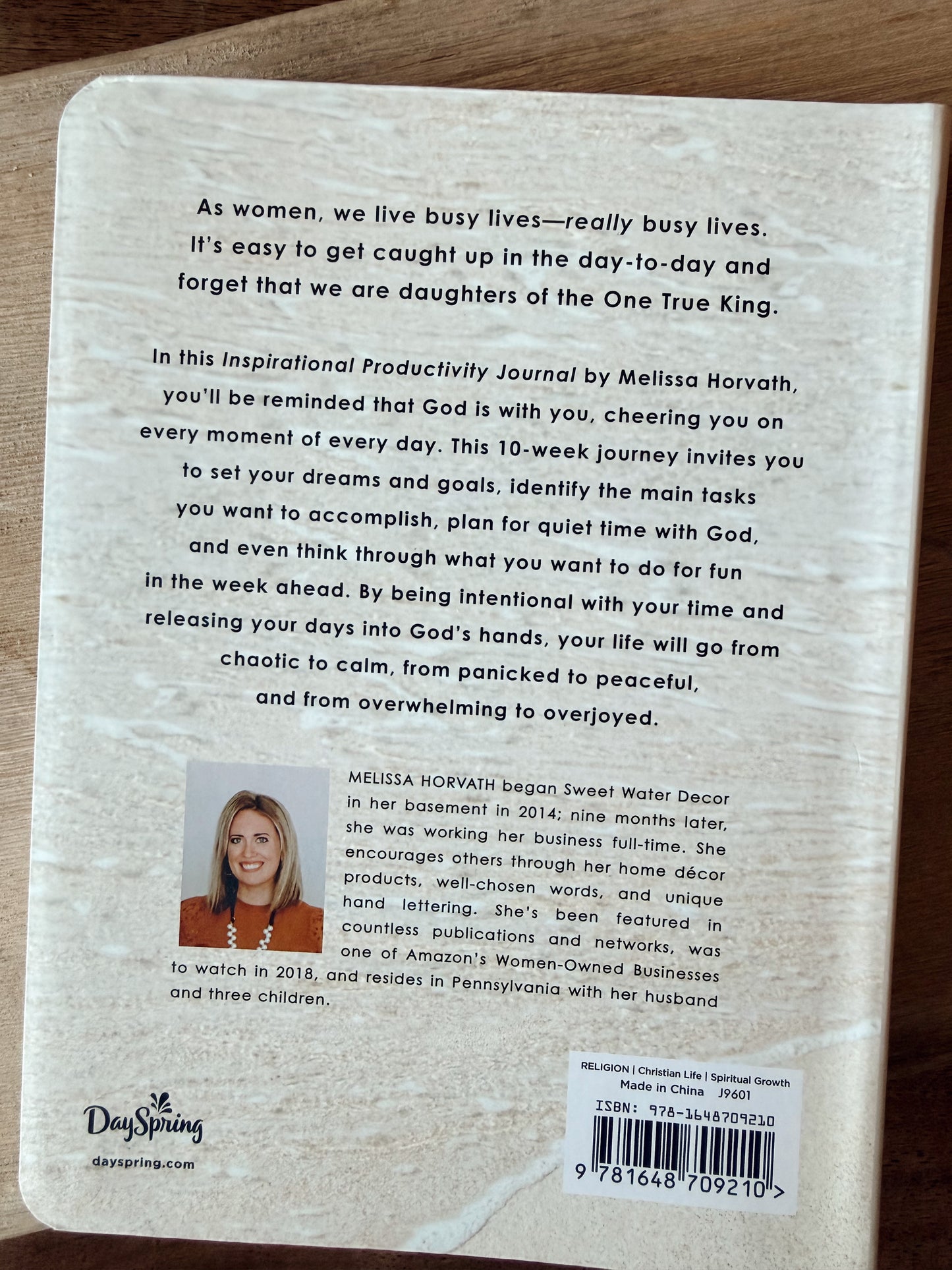 INSPIRATIONAL PRODUCTIVITY JOURNAL