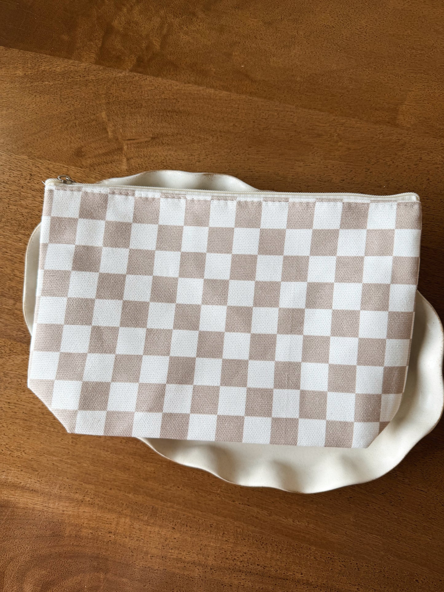 THE CHECKERED POUCH