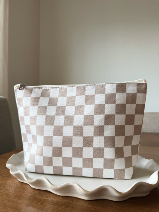 THE CHECKERED POUCH